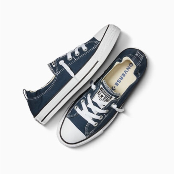 ❇️NWT❇️ Navy Converse Shoreline Slip On Sneakers - Picture 1 of 12
